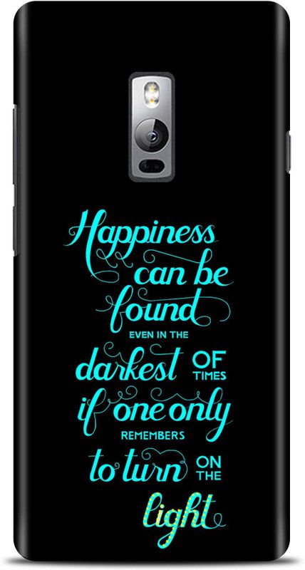 Sankee Back Cover for OnePlus 2  (Black, Hard Case)
