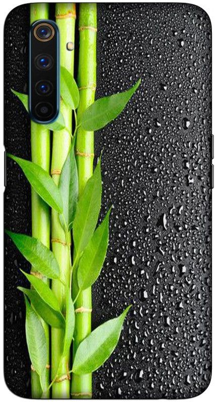 CROKIAN Back Cover for Realme 6 Pro green leaf Back Cover  (Multicolor, Hard Case, Pack of: 1)
