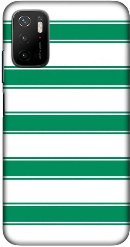CROKIAN Back Cover for Poco M3 Pro 5G Designs Back Cover  (Green, Hard Case, Pack of: 1)