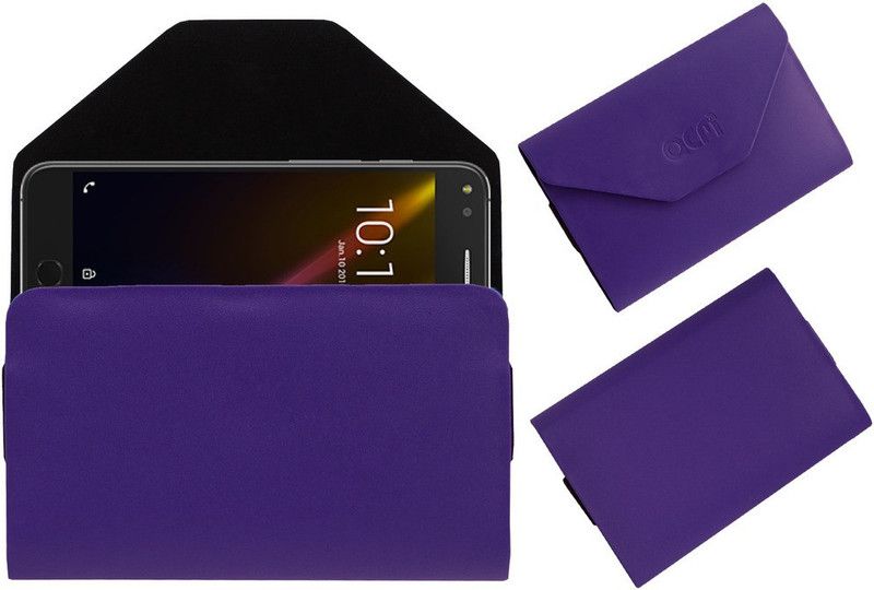 ACM Pouch for Alcatel X1  (Purple, Cases with Holder, Pack of: 1)