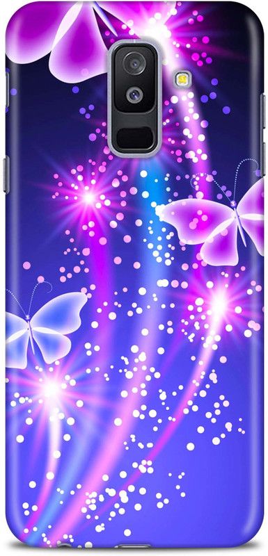 Sankee Back Cover for Samsung Galaxy A6 Plus  (Blue, Hard Case)