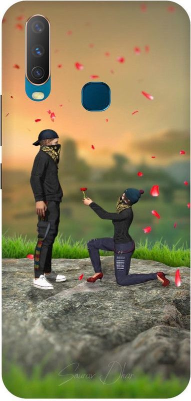 Zaplab Back Cover for Vivo Y12, 1904, Alok In Proposal Free Fire Game Printed  (Multicolor, Hard Case, Pack of: 1)