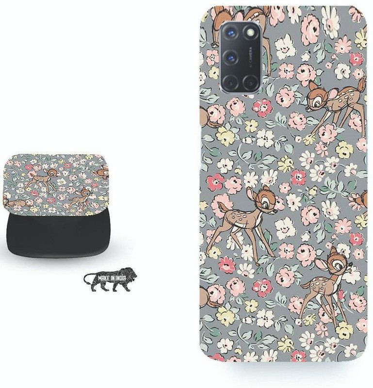 My Swag Back Cover for Oppo A52  (Multicolor, Cases with Holder, Pack of: 1)
