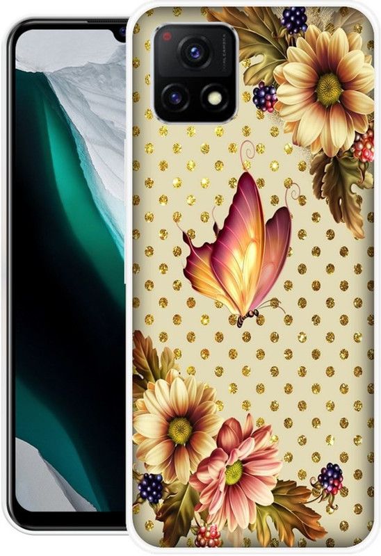 NEVYZAP Back Cover for Vivo Y72 5G  (Multicolor, Grip Case, Silicon, Pack of: 1)