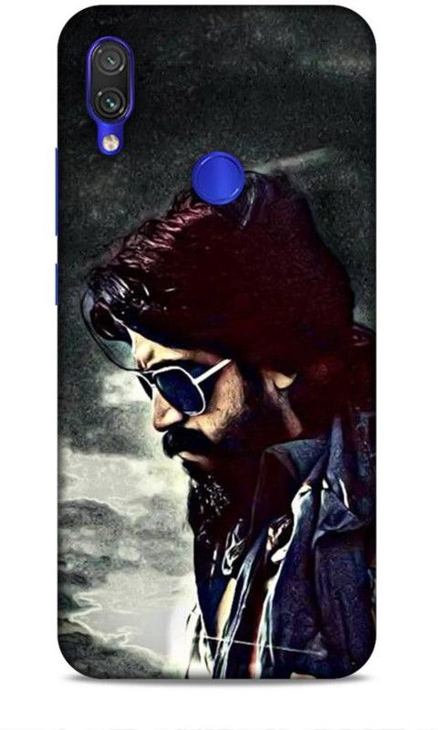 MAPPLE Back Cover for Redmi Note 7S (KGF / Yash / South / Superstar / Actor)  (Black, Hard Case, Pack of: 1)