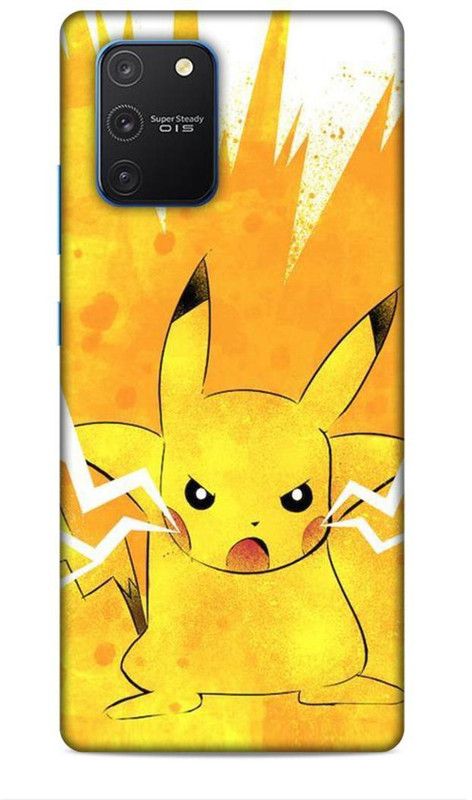 MAPPLE Back Cover for Samsung Galaxy S10 Lite  (Yellow, Hard Case, Pack of: 1)