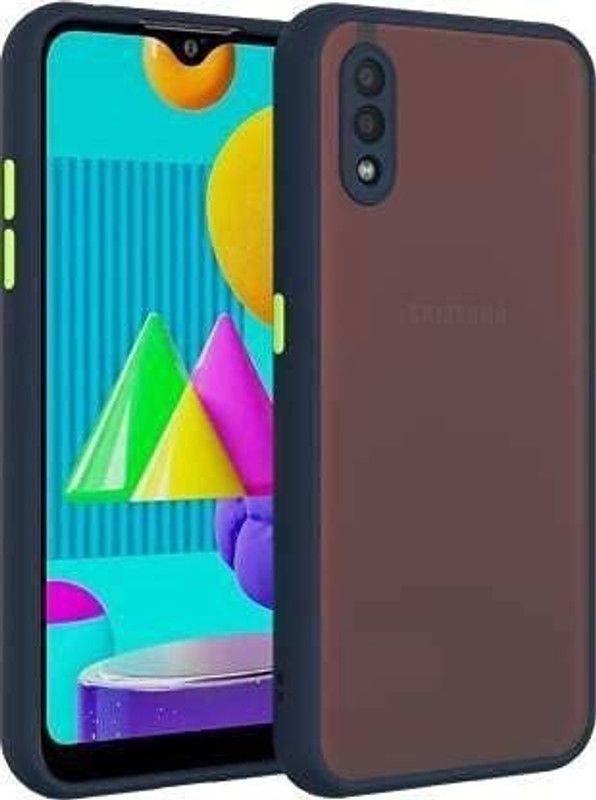 Cermarise Back Cover for Samsung Galaxy M01  (Blue, Camera Bump Protector, Pack of: 1)