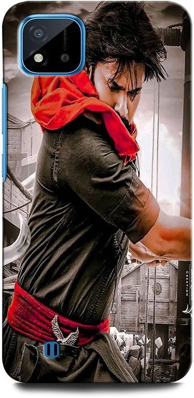 GRAFIQE Back Cover for Realme C11 2021 PAWAN KALYAN, TAMIL ACTOR, STYLISH STAR, SOUTH STAR  (Multicolor, Shock Proof, Pack of: 1)