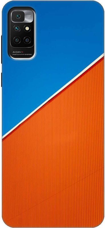 Nassion Back Cover for Mi Redmi 10 Prime Back Cover  (Multicolor, Dual Protection, Silicon)