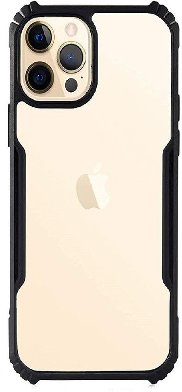 S-Hardline Back Cover for Apple iphone 13 Pro, Bumper Clear Transparent Case  (Transparent)