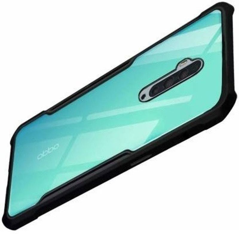 vizo Front & Back Case for OPPO Reno 2z, Oppo Reno2 F  (Black, Transparent, Shock Proof, Pack of: 1)