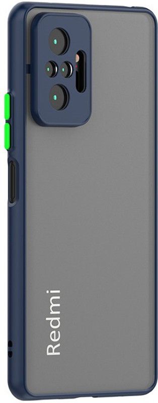 Amzio Back Cover for Mi Redmi Note 10 Pro, Mi Redmi Note 10 Pro Max  (Blue)
