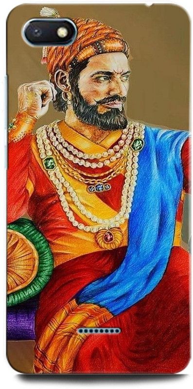 INTELLIZE Back Cover for Redmi 6A M1805C3DI SHIVAJI, CHATRAPATI SHIVAJI MAHARAJ, WARRIOR,  (Multicolor, Hard Case, Pack of: 1)
