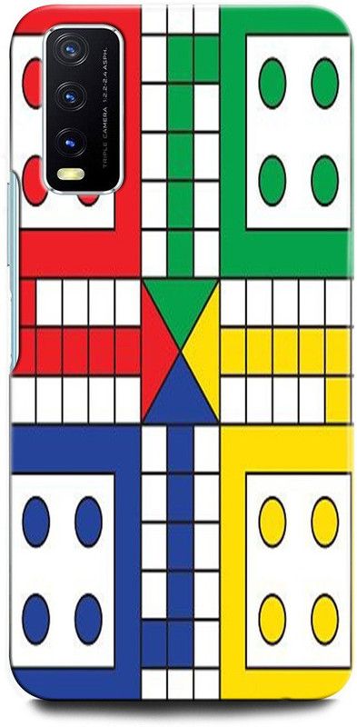 GRAFIQE Back Cover for Vivo Y20 V2029 GAME, LUDO GAME  (Multicolor, Shock Proof, Pack of: 1)
