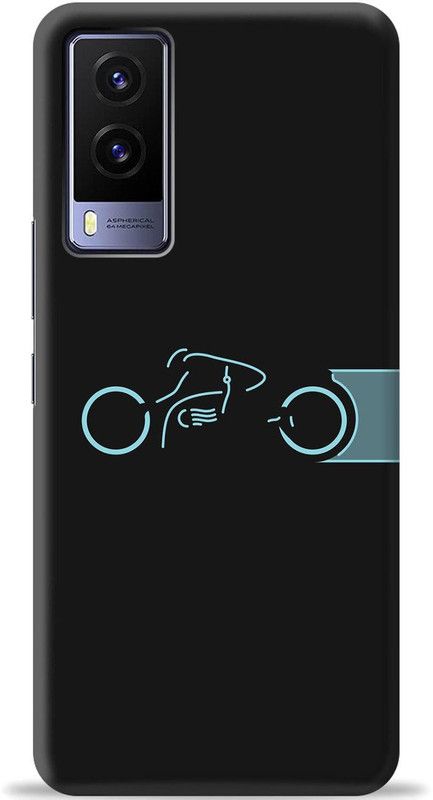 Loffar Back Cover for Vivo V21e 5G  (Black, Shock Proof)