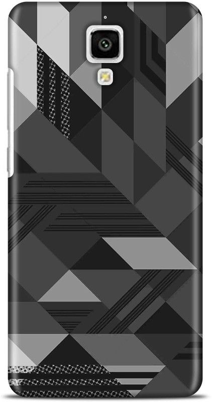 Sankee Back Cover for MI Xiaomi MI 4  (Grey, Hard Case)