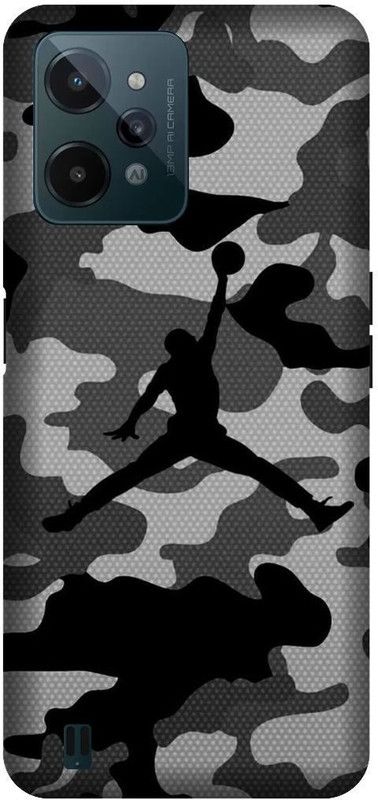 VS PRINT LINK Back Cover for Realme C31 , RMX3501 ,Army Pattern,indian army,Army love, Printed  (Khaki, Hard Case, Pack of: 1)