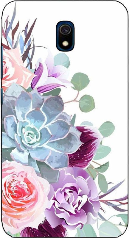 CROKIAN Back Cover for Reami 8A Flowers Design Back Cover  (Multicolor, Hard Case, Pack of: 1)