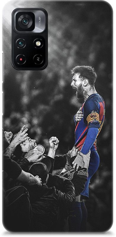 Mast Kalandar Back Cover for POCO M4 Pro 5G  (Black, Hard Case)