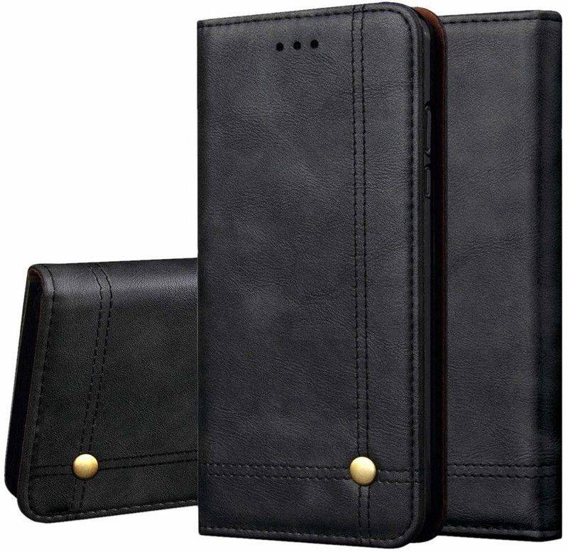 Hoko Flip Cover for Realme 2  (Black, Shock Proof, Pack of: 1)