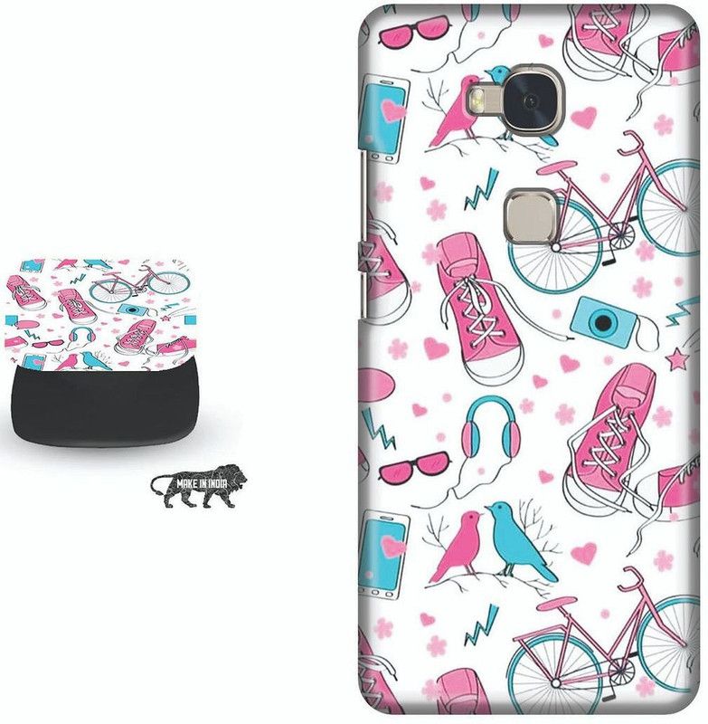 SPBR Back Cover for Honor 5X, Huawei Honor X5, Huawei Honor GR193  (Multicolor, Cases with Holder)