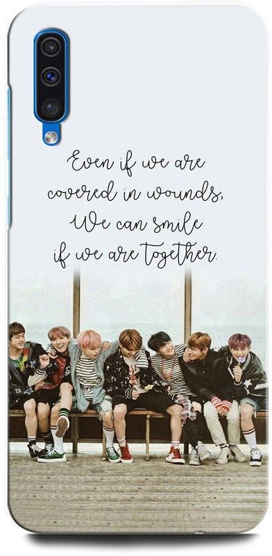 ORBIQE Back Cover for SAMSUNG Galaxy A50s BTS X ARMYJUNGSHOOK, KOREAN, HEARTBEAT, BTS, BEAT, SINGER  (Multicolor, Hard Case, Pack of: 1)