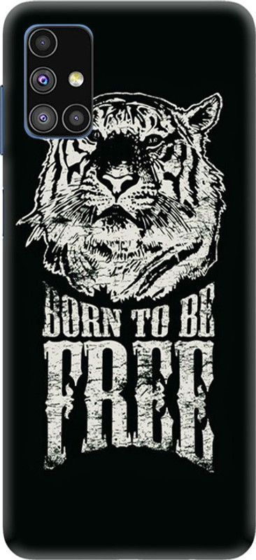 PNBEE Back Cover for Samsung Galaxy M51, SM-M515F, SM-M515F/DSN - Tiger Print  (Multicolor, Hard Case, Pack of: 1)