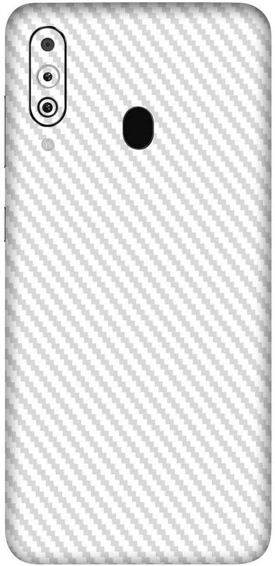 Enlinea Carbon Fiber Samsung Galaxy M40 Mobile Skin  (Mobile Back Skin (Pack of 2))