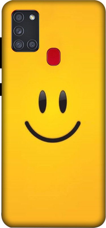 CASiPiE Back Cover for Samsung Galaxy A21s  (Yellow, Hard Case)