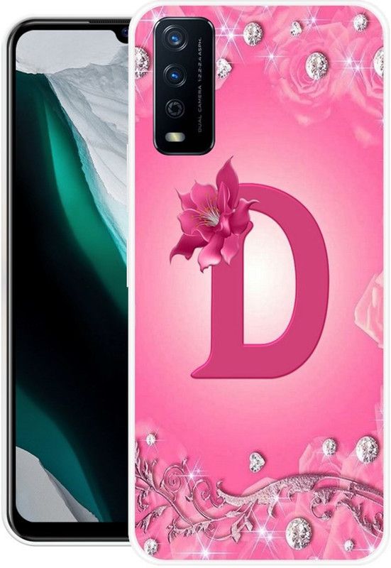 PINKLAND Back Cover for Vivo Y30G  (Pink, Grip Case, Silicon, Pack of: 1)