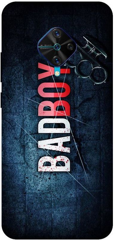artocus Back Cover for Vivo S1 Pro, Vivo S1 Pro Bad boy Printed Back Cover  (Multicolor, Hard Case, Pack of: 1)
