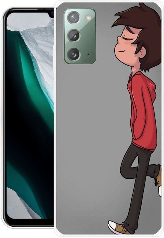 Krtagy Back Cover for Samsung Galaxy Note 20  (Multicolor, Dual Protection, Silicon, Pack of: 1)