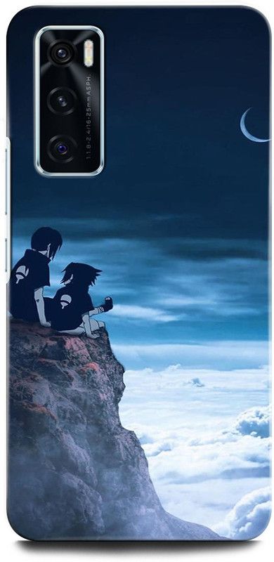 INTELLIZE Back Cover for ViVO V20 SE V2022 ITACHI X SUSUKE, NARUTO, ANIME, CARTOON  (Multicolor, Hard Case, Pack of: 1)