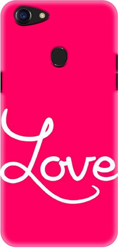 SP KING Back Cover for Oppo F5  (Pink, 3D Case)