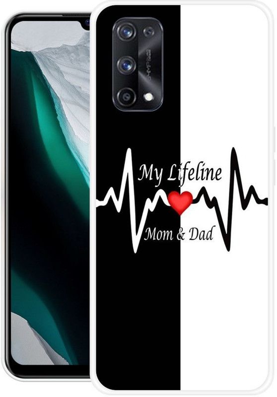 Krtagy Back Cover for Realme X7 Pro  (Multicolor, Dual Protection, Silicon, Pack of: 1)