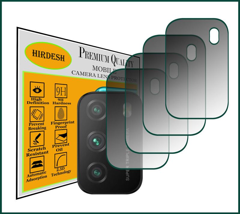 HIRDESH Back Camera Lens Glass Protector for POCO M3  (Pack of: 4)