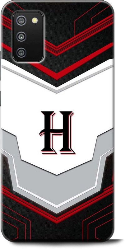 Afterglow Back Cover for SAMSUNG Galaxy M02s H, H LETTER, H NAME, H ALPHABET, ALPHABET  (Multicolor, Shock Proof, Pack of: 1)