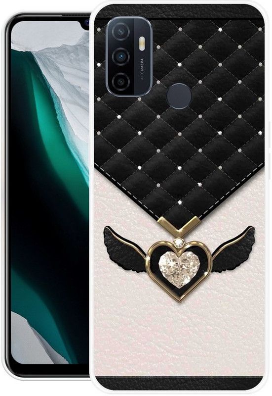 Aabra Back Cover for Oppo A53, Oppo A33  (Black, Flexible, Silicon, Pack of: 1)
