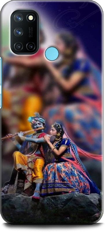 Afterglow Back Cover for Realme 7i DEVOTIONAL, GOD, HINDU, KRISHNA, LOVE, OTHERS, RADHA, SPIRITUAL, STORY  (Multicolor, Shock Proof, Pack of: 1)