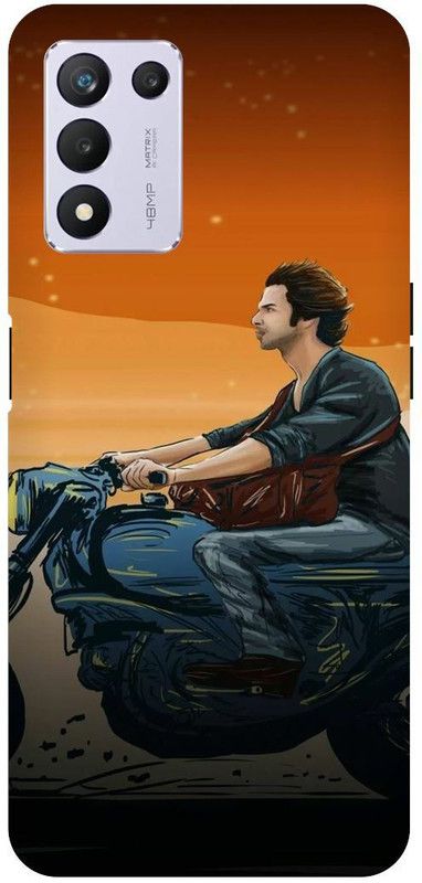 THE NARAYANA COLLECTIONS Back Cover for REALME 9 SE- RMX3461-KABIR,SINGH,SHAHID,ROYAL,ENFILED  (Multicolor, Hard Case, Pack of: 1)