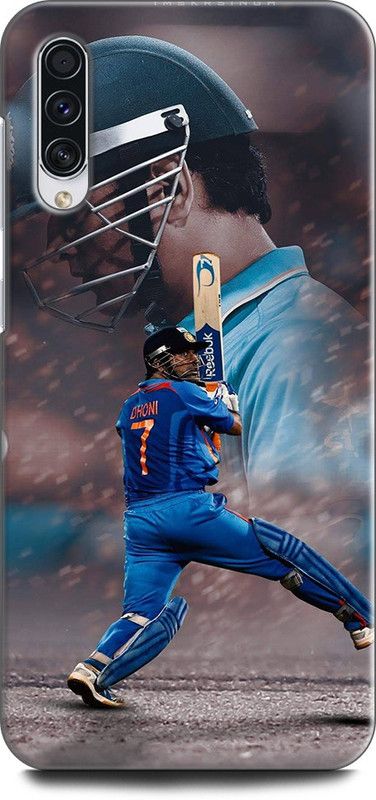Afterglow Back Cover for SAMSUNG Galaxy A30s DHONI, MAHENDRA SINGH DHONI, SPORTS  (Multicolor, Shock Proof, Pack of: 1)