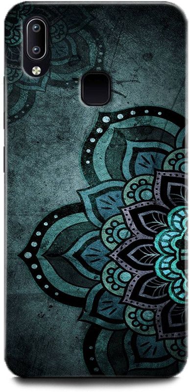 Afterglow Back Cover for Vivo V9 Pro MANDALA, FLOWER, ABSTRACT, GEOMETRIC, DESIGN, GLITTER, PATTERN  (Multicolor, Shock Proof, Pack of: 1)