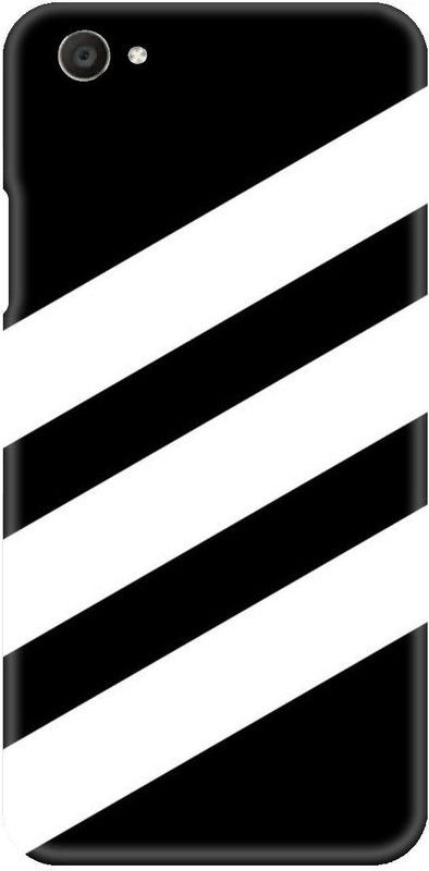 Smutty Back Cover for VIVO Y66, Vivo 1609 - Angled Stripes Print  (Multicolor, Hard Case, Pack of: 1)