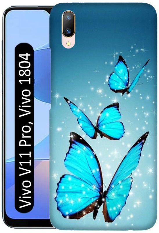 Crafto Rama Back Cover for Vivo V11 Pro  (Blue)