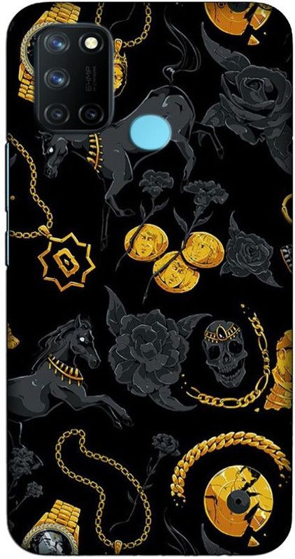 CROKIAN Back Cover for Realme 7i Rich man Design Back Cover  (Multicolor, Hard Case, Pack of: 1)