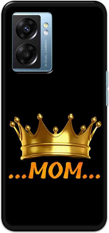 NDCOM Back Cover for OPPO K10 5G Mom With Crown Printed  (Multicolor, Hard Case, Pack of: 1)