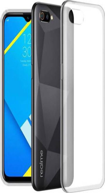 PAEDICON Back Cover for Realme C2  (Transparent, Grip Case, Silicon, Pack of: 1)