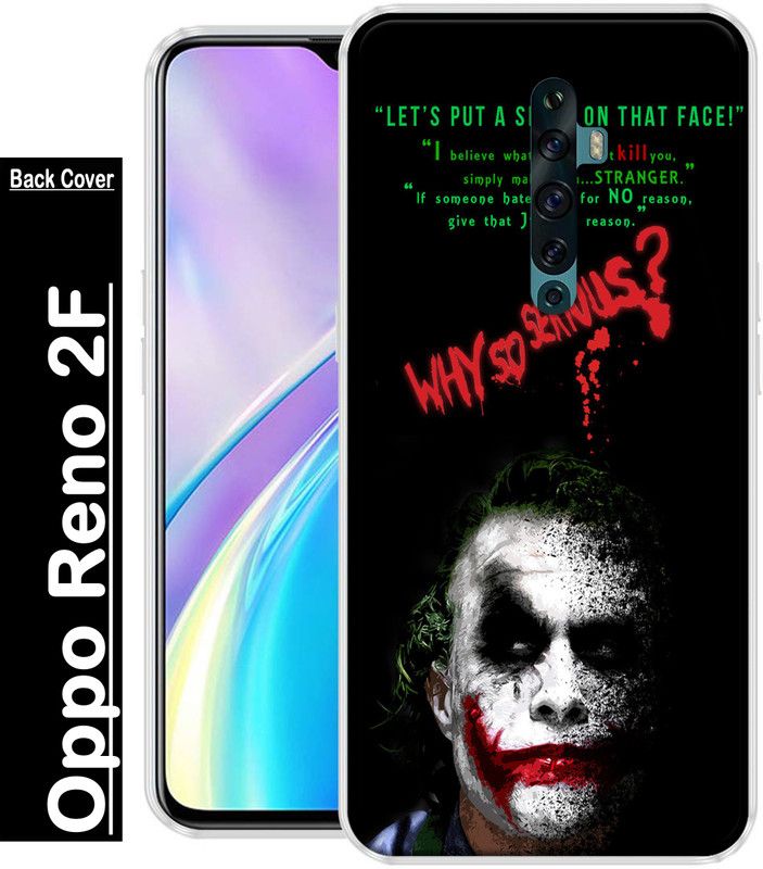 Sswastik Back Cover for Oppo Reno2 F  (Multicolor, Grip Case, Silicon, Pack of: 1)