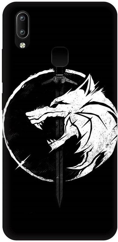 URCHIN Back Cover for Vivo Y95 Wolf, Wolf Moon, Moon, Animal, Dark  (Multicolor, Shock Proof, Pack of: 1)