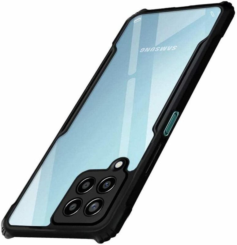 Mascot Max Back Cover for Samsung Galaxy M33 5G  (Transparent, Grip Case, Silicon, Pack of: 1)